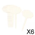 thumbnail image 1 of Colaxi 5-6pack 50Pcs Plant Labels Potted Planter Name Tags Markers 6 Pcs, 1 of 8