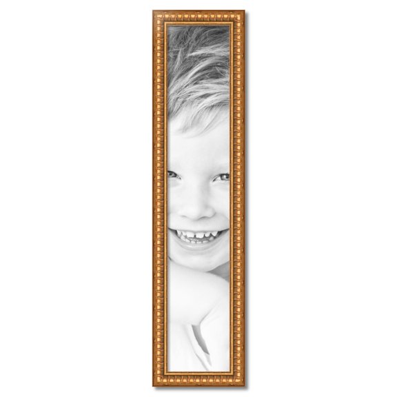 ArtToFrames 9" x 48" Gold Picture Frame, 9x48 inch Gold Wood Poster Frame (WOM-4293)