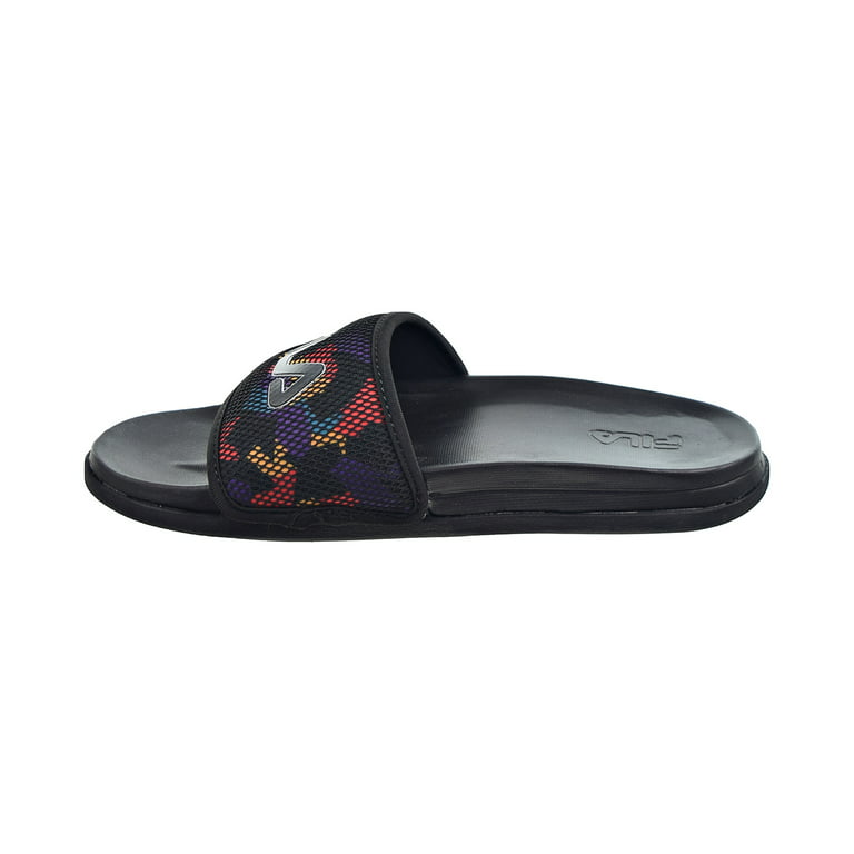 Fila Drifter Lux 90s Women's Slide Sandals Black-Old Gold-Capri Breeze  5sm01552-042 - Walmart.com