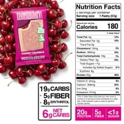 Legendary Foods Gluten Free and Keto Friendly Protein Pastry - Cherry Crumble - 8oz/4ct