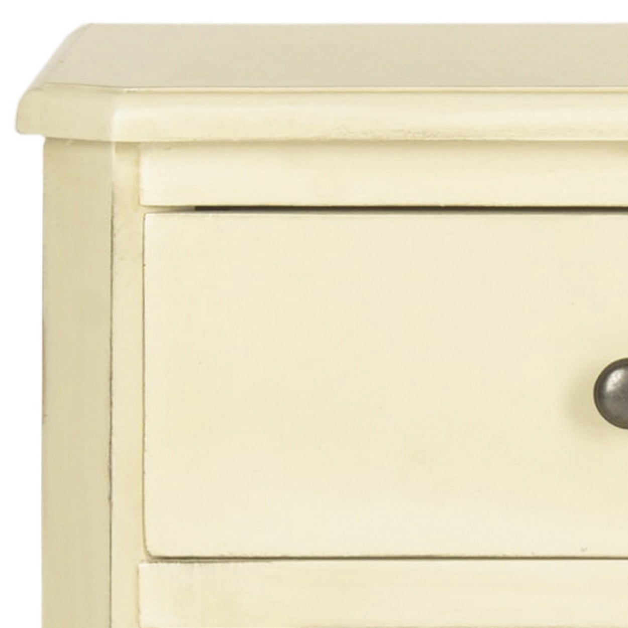 SAFAVIEH Joe Classic End Table with 3 Storage Drawers, Barley