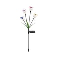 thumbnail image 2 of Solar Outdoor Butterfly Ball Swaying Lights - Waterproof Garden Yard Landscape Decor, Automatic Dusk to Dawn, Easy Install, Pathway and Patio Lighting Multicolor, 2 of 6
