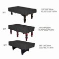 thumbnail image 3 of Durable Weatherproof Pool Table Cover - Protective Dust-Resistant Design for Outdoor Use, 3 of 5