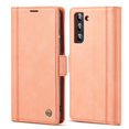 thumbnail image 2 of SaniMore for Samsung Galaxy S23 2023 Case, PU Leather Magnetic Flip Folio Shell with Card Holders RFID Blocking Kickstand Shockproof TPU Magnetic Closure Business Cover For Galaxy S23, Rosegold, 2 of 9