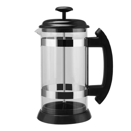 

34Oz 1000ml French Tea Maker Black Espresso and Tea Maker with Filters Easy