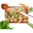 thumbnail image 2 of Carolines Treasures AMB1387LCB Zeus and Chloie the Golden Retrievers Glass Cutting Board Large, 12H x 16W, multicolor, 2 of 2