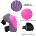 thumbnail image 3 of Children's knee pads 2-8 years old protective equipment set 6 in 1 set suitable for skating, bicycles, roller skating, scooters, skates, 3 of 5