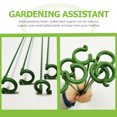 thumbnail image 2 of Raindrops Plastic 37.00X3.00X3.00cm Green Orchid Hydrangea Plant Support Rod 40Pcs, 2 of 8