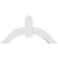 thumbnail image 4 of 48"W x 24"H x 4"D x 6"F, 12/12 Pitch, Archdale Architectural Grade PVC Gable Bracket, 4 of 8
