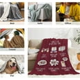 thumbnail image 7 of Yibo Vintage Funny Speed Cubing Super Soft Flannel Blanket for Sofa Couch Bed Camping Travel Plush Warm Cozy Bed Quilts Home Decor for All Seasons, 7 of 7