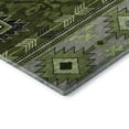 thumbnail image 3 of Addison Rugs Mayfield Premium Machine Washable Transitional Tribal Olive Rectangle Rug, 10' x 14', 3 of 7