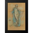 thumbnail image 2 of Whistler, James McNeill 13x18 Black Modern Framed Museum Art Print Titled - Harmony In Blue And Violet, 2 of 5