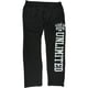 thumbnail image 1 of Ecko Unltd. Pantalones de chándal informales de forro polar con pierna vertical para hombre, negro, grande, 1 of 1