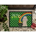 thumbnail image 3 of Toy Cream Poodle St. Patrick's Day Indoor or Outdoor Mat 24x36 36 in x 24 in, 3 of 5
