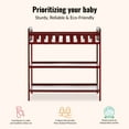 thumbnail image 2 of Dream On Me, Emily Changing Table, Cherry, 2 of 6