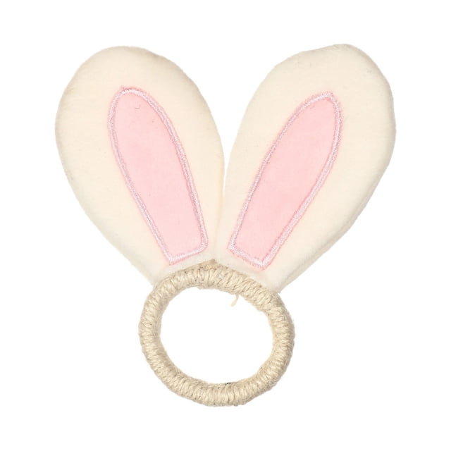 SIfdSeng Easter Themed Hotel Setting : Small Rabbit Napkin Rings for Dinner Parties and Festive