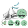 thumbnail image 1 of Darling Souvenir It's A Boy Stickers Candy Chocolate Labels 190 Pcs Party Fabor-Mint, 1 of 2