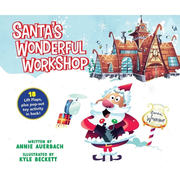 Santa's Wonderful Workshop, (Board Book)