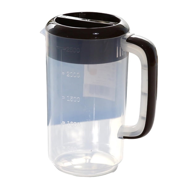 Jarra con tapa,Jarra de agua con tapa,jarra para bebidas,tetera,Jarra de agua con asa,jarra para bebidas,Hervidor de limonada resistente con asa para tapa,Jarra de té helado con Marrón