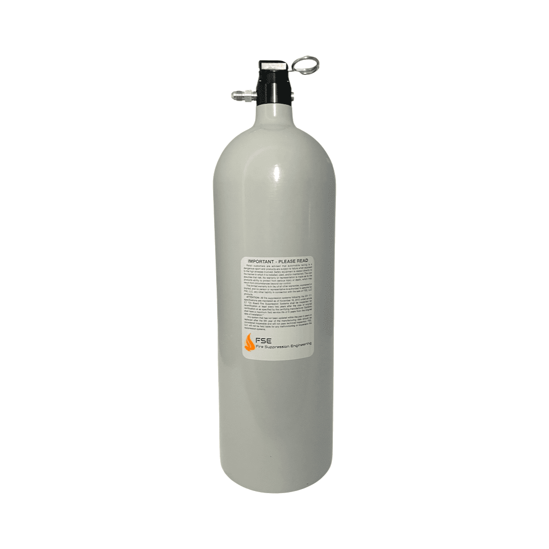 FSE 11011 Fire Suppression Engineering 10lb Replacement Extinguisher - Bottle Only - SFI Certified