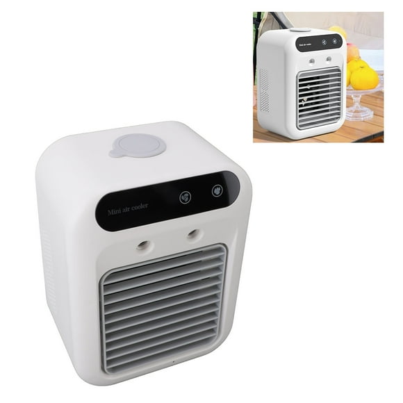 Air Acondicionador Portátil, Refrigerador de aire Pequeño, spray Duradero de 500 ml, Ahorro de Energía del Tanque de Agua para el Cargo para acampar