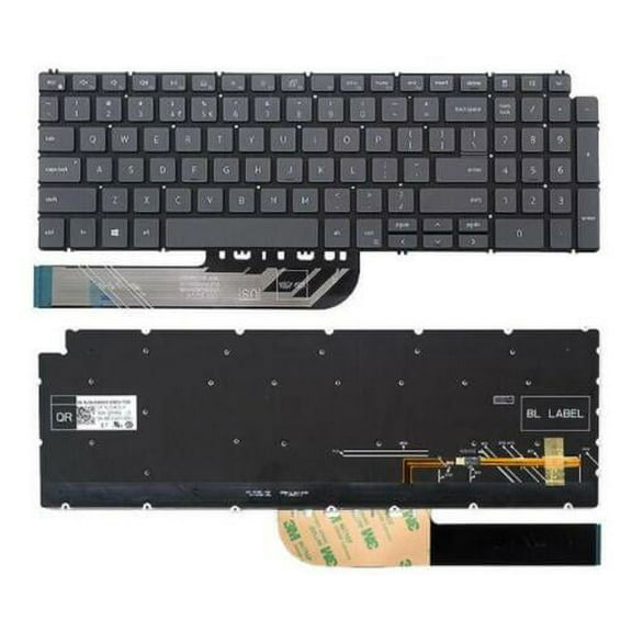 New US Black English Backlit Laptop Keyboard (Without palmrest) Replacement for Dell Vostro 15 5590 V5590 5501 5502 Light Backlight