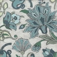 thumbnail image 2 of Vess, June Erica 20x20 Gold Ornate Wood Framed with Double Matting Museum Art Print Titled - Blue Garden Chintz IV, 2 of 4