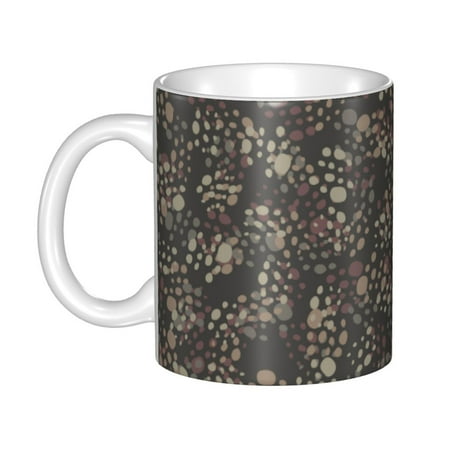 

Ceramic Mug Funny Coffee Milk Tea Mug Cup Camouflage Pattern Cup