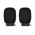 thumbnail image 1 of Bewildely 2 uds guantes de baño guante de baño exfoliante guante de masaje Facial frotamiento eliminación de piel muerta accesorios de Juegos de accesorios de baño Negro, 1 of 6