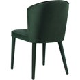 thumbnail image 4 of TOV Furniture Metropolitan 19.5" Transitional Velvet Dining Chair in Green, 4 of 6