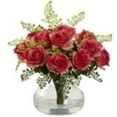 thumbnail image 3 of Nearly Natural 20'' Cedar Pine Artificial Tree in Decorative White Planter, 3 of 4