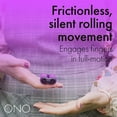 thumbnail image 4 of Purple ABS Junior ONO Roller - Handheld Fidget Toy for Adults | Help Relieve Stress, Anxiety, Tension | Promotes Focus, Clarity | Compact, Portable Design, 4 of 9