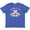 Vintage Royal Blue, variant on Inktastic Daddy's Girl Heart Flowers Youth T-Shirt