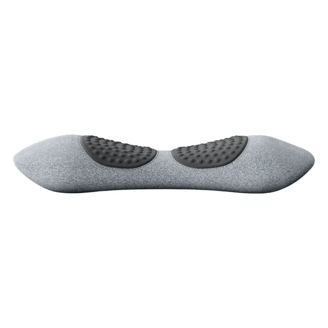 Back Massager with Traction Neck Shoulder Back Massager for Deep Tissue Vibration Relaxation Portable Cushion