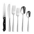 thumbnail image 5 of Juego de vajilla minimalista de acero inoxidable para hotel American Home Canteen, vajilla occidental, cuchillo para carne, tenedor y cuchara, 5 of 5