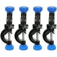 thumbnail image 3 of Beaupretty Black Aluminum Cross Clamp for Laboratory Adjustable Labs Stand Holder 4Pcs, 3 of 8