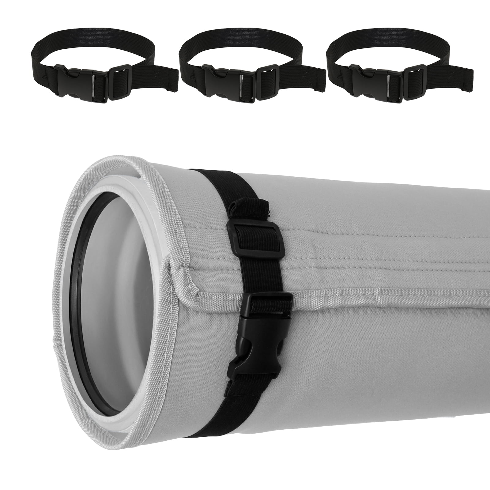 Xiyztok Air Conditioner Hose Cover Wrap Portable AC Hose Cover with Elastic Band Insulated Air Conditioner Hose Cover Universal AC Hose Duct Vent Cover Fits 5 -5.9 Inches Diameter Exhaust Hoses