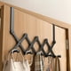 thumbnail image 1 of Estantes para Colgar Ropa con Ganchos Retráctiles Detrás de La Puerta, Tipo Perchero, Sin Necesidad de Agujeros, para Dormitorio., 1 of 7