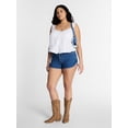 thumbnail image 2 of Kacey Lee Women's High Rise Shorts, Sizes 0-18, 2 of 7