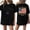 Black, variant on 250 Years Anniversary Graphic T Shirt Short Sleeve Crewneck Loose Fit Tee with American Flag Print for Women Men Unisex Casual Top Red XL