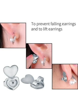 YiFudd Invisible Earlobe Support Patches,Clear Earring Support