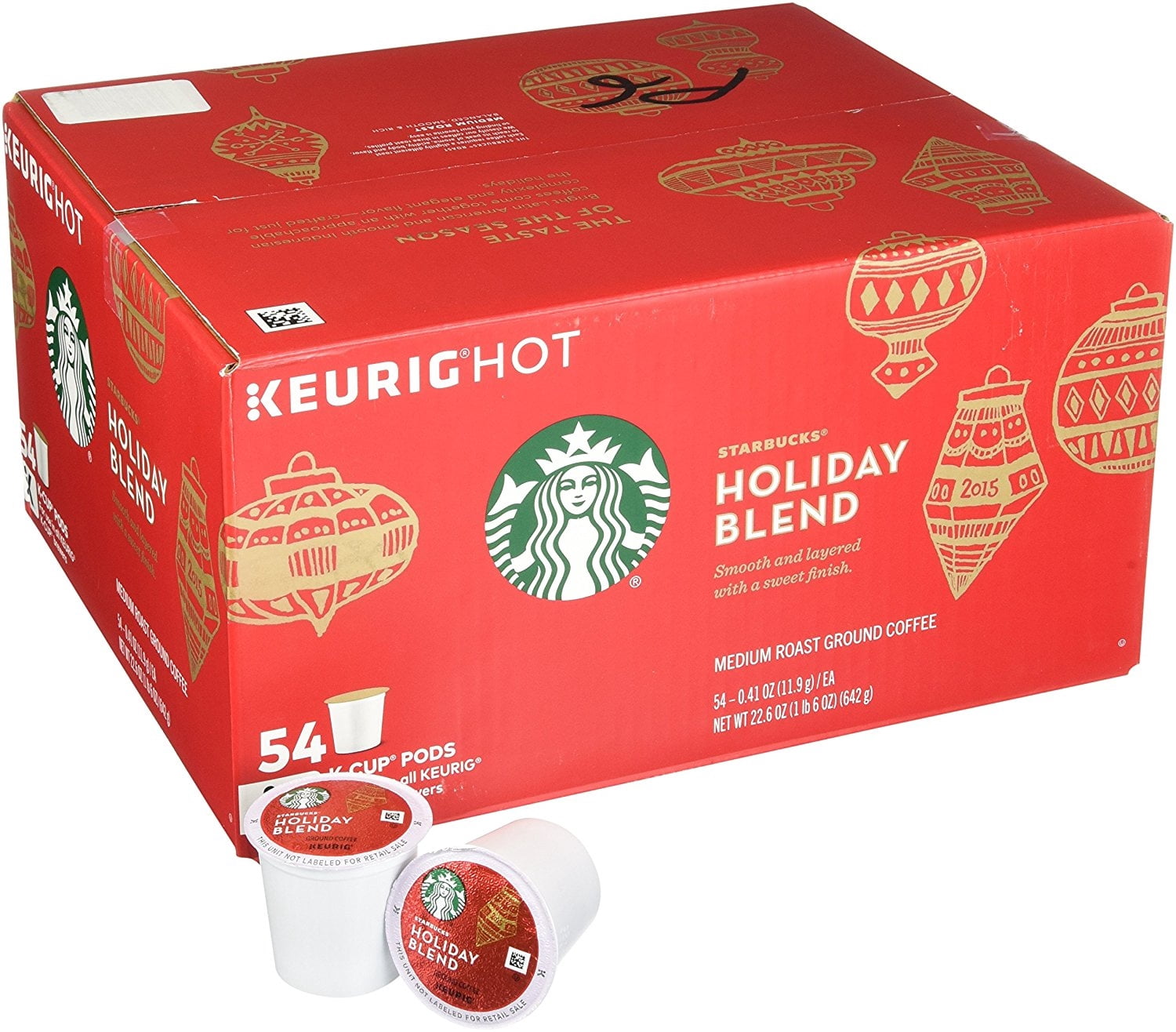 Starbucks Coffee Holiday Blend, K-Cups (54 ct.)