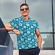 thumbnail image 4 of Balery Daisies Flowers Camisa Polo de Hombre con Estampado, de Manga Corta y Tejido Medio, Camisa Tipo Golf Polo-X-Large, 4 of 6