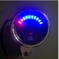 thumbnail image 2 of Indicador de Nivel de aceite de motocicleta Baoblaze 12 V 6.5cm LED cromo, 2 of 8