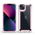 thumbnail image 1 of Transparent Phone Case For iPhone 15 14 13 12 11 Pro XS Max XR 7 8 Plus SE 2022 Hybrid Rugged Anti Shock Doom Armor Cover Cases, 1 of 7