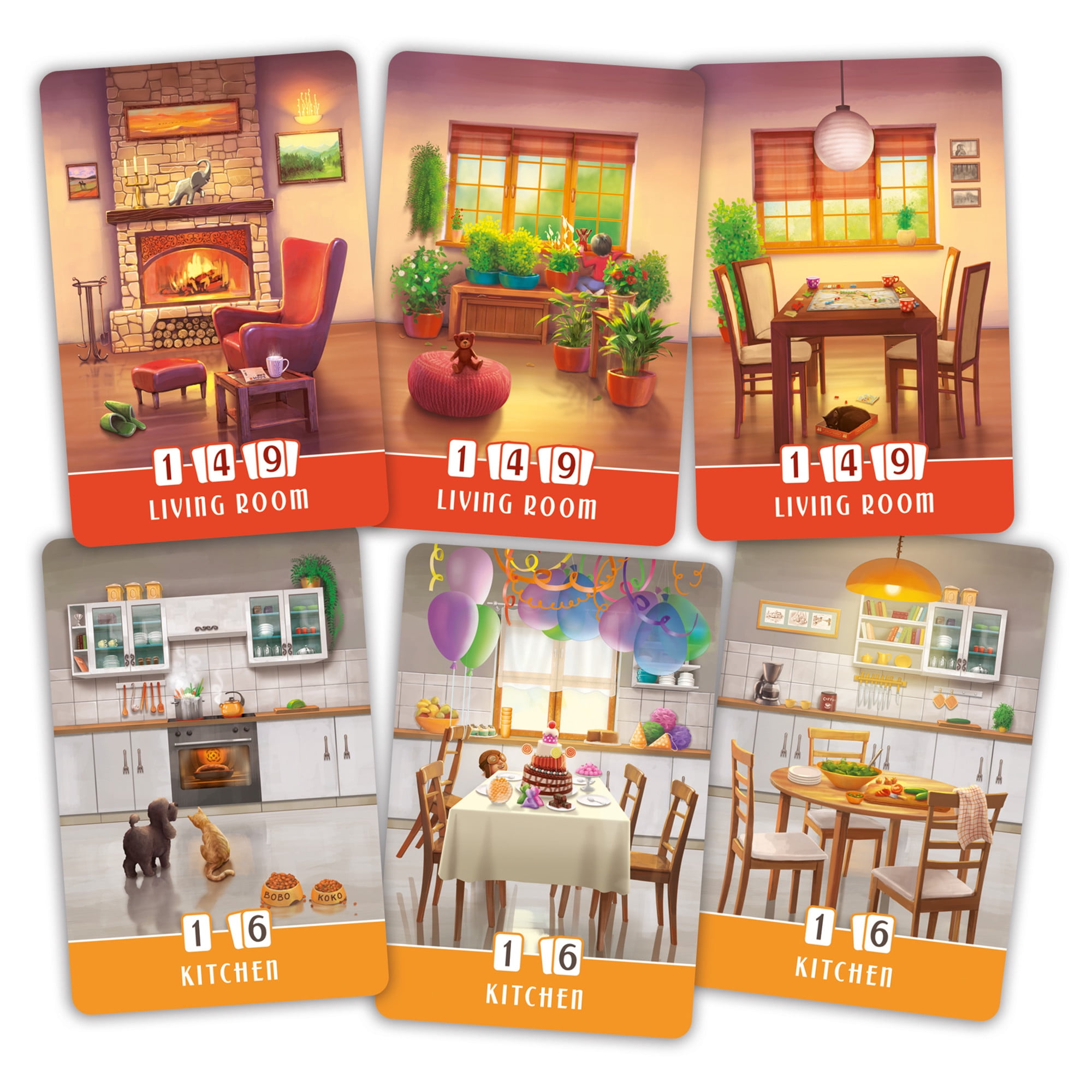 Dream Home Strategy Board Game for ages 7 and up, from Asmodee