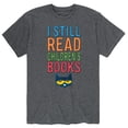 thumbnail image 2 of Pete The Cat - Licensed Character Still Read Children's Books - Men's Short Sleeve Graphic T-Shirt, 2 of 6