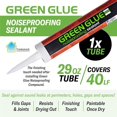 thumbnail image 3 of Sellador, pegamento verde, insonorizante, 6 tubos, 840 ml, con toallitas, 3 of 4