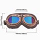 thumbnail image 2 of Typpkmm Retro Motorbike Motocross Helmet Pilot Goggles Jet Vintage Wwii Pilot Goggles Motorcycle Scooter Glasses Offroad Glasses, 2 of 6