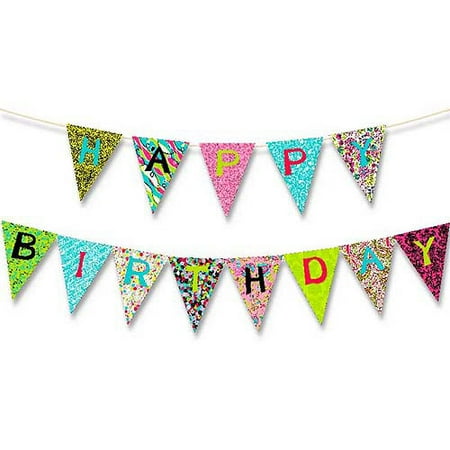 Creative Cuts Birthday Banner Kit, Hot Pink - Walmart.com